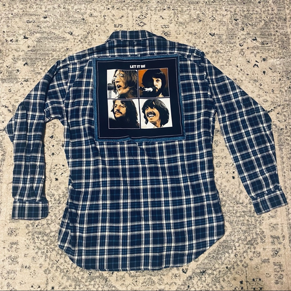 Beatles Button Up